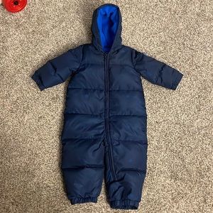 Gap one piece snowsuit 18-24 months